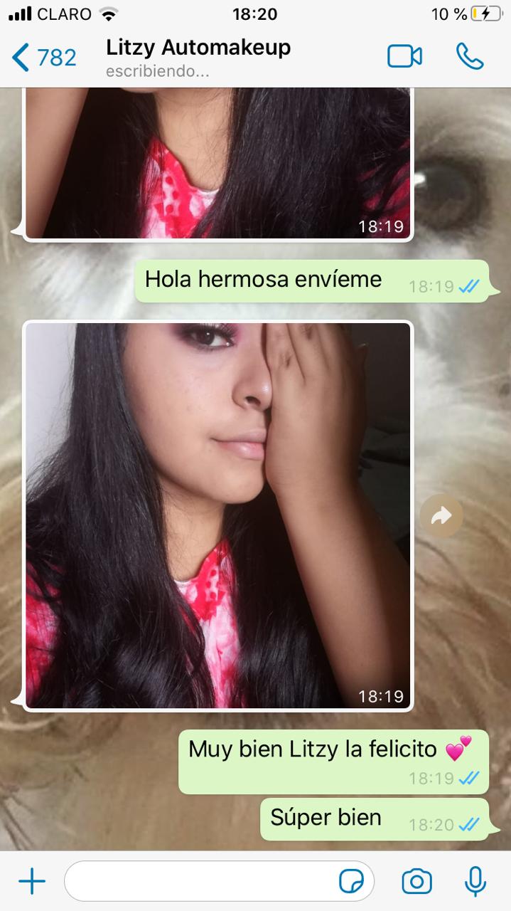 Mensaje real de una alumna del taller de automaquillaje (11)
